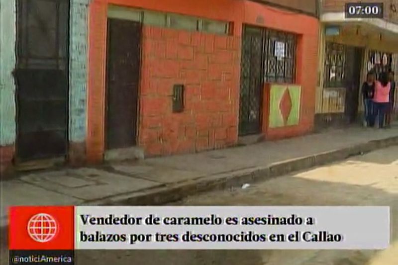 Callao: asesinan a vendedor de caramelos a unas cuadras de su casa - América Televisión