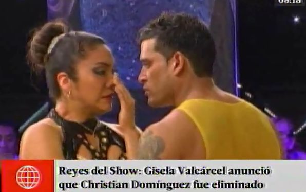Reyes del Show: bailarina de Christian Domínguez lloró tras eliminación - América Televisión