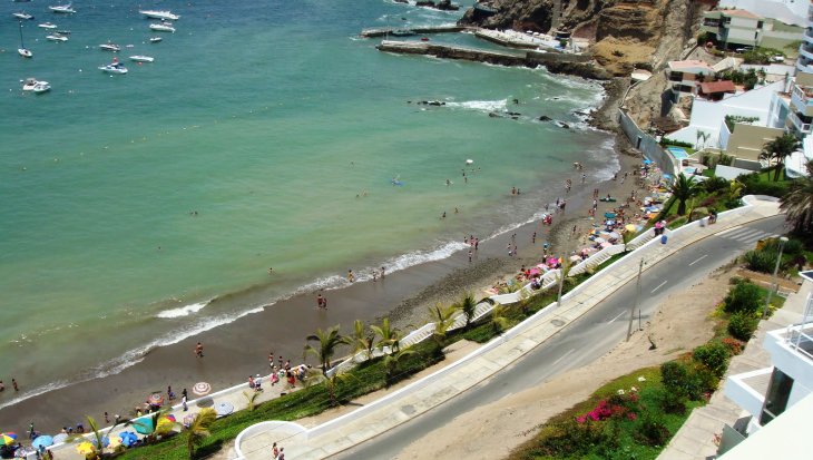 Santa María del Mar: playa con buena infraestructura, pero insalubre - América Televisión