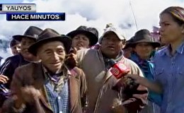 Yauyos: afectados por huaicos son evacuados a Lima en helicópteros del Ejército