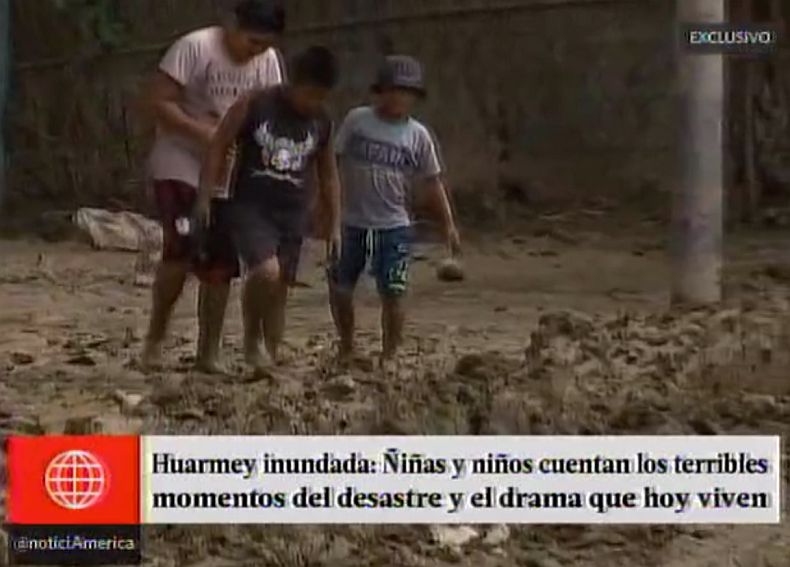 Huarmey: el drama de los niños damnificados por los huaicos - América Televisión