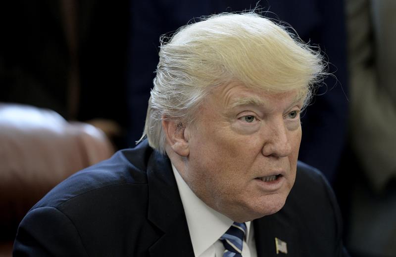 Donald Trump, presidente de los Estados Unidos. Foto: EFE