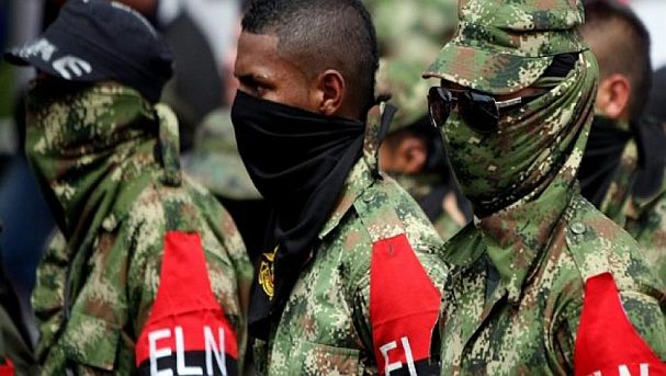 Guerrilleros del ELN. Foto referencial: Difusión