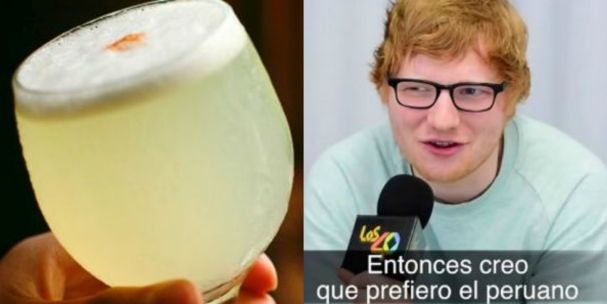Ed Sheeran a los chilenos “Prefiero el pisco sour peruano”