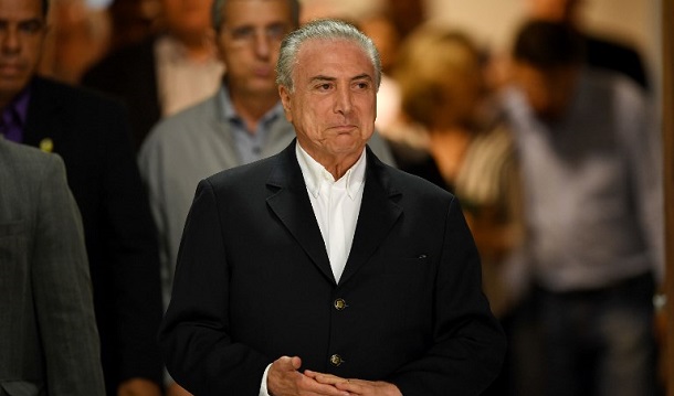 Piden renuncia del presidente Temer Piden renuncia del presidente Temer