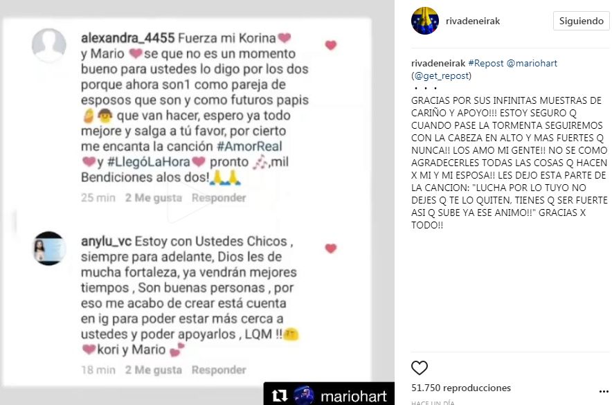 Korina Rivadeneira reapareció en Instagram
