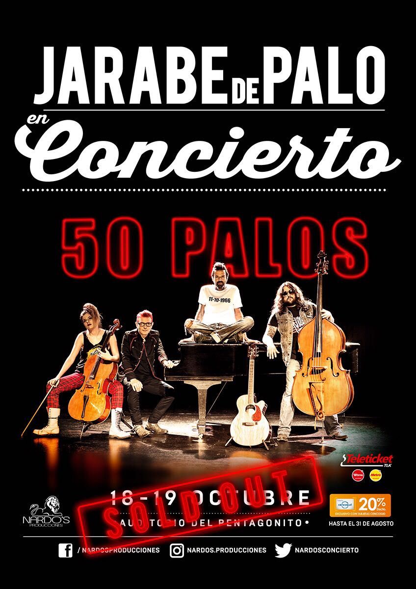 Jarabe de Palo agotó entradas para sus dos conciertos en Lima
