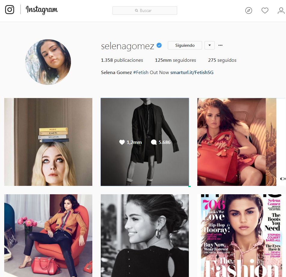 Hackearon cuenta de Selena Gómez en Instagram