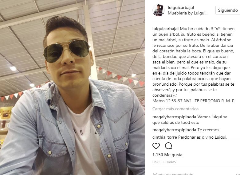 Luigi Carbajal responde a ‘Clavito y su chela’ por acusarlo de acosador sexual