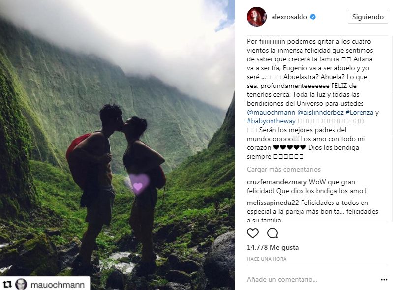 Alessandra Rosaldo felicita a Aislinn Derbez por su embarazo