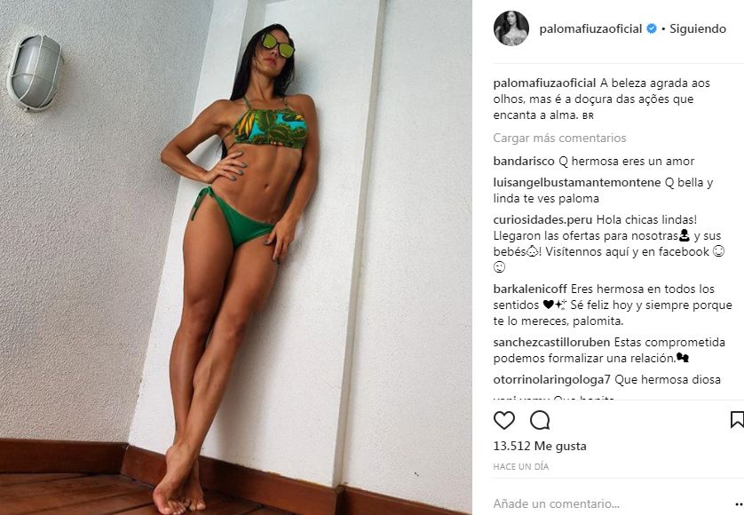 Paloma Fiuza en bikini