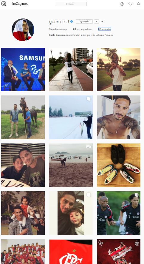 Paolo Guerrero eliminó fotos con Thaísa Leal en Instagram